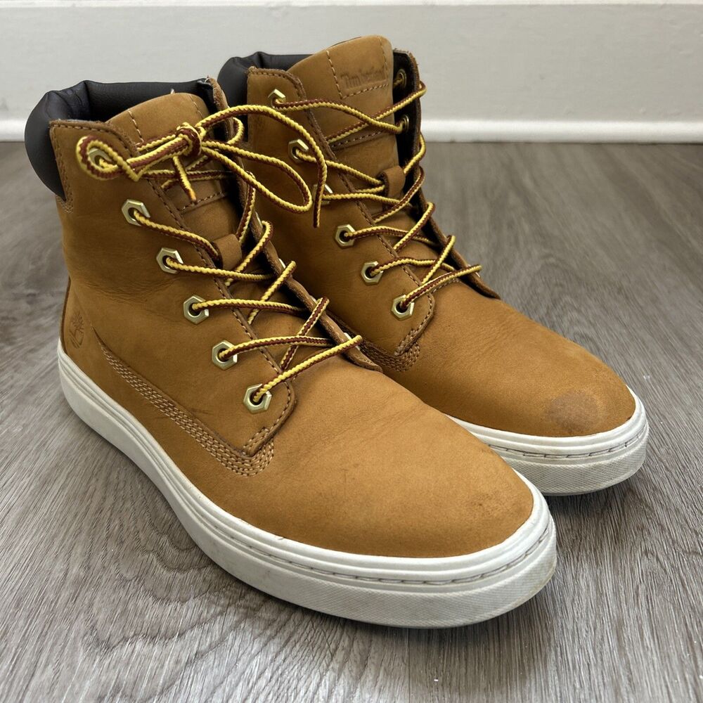 Timberland Londyn Women's Size 7 Hiking Boots Wheat Nubuck A1INF Sneaker Shoes